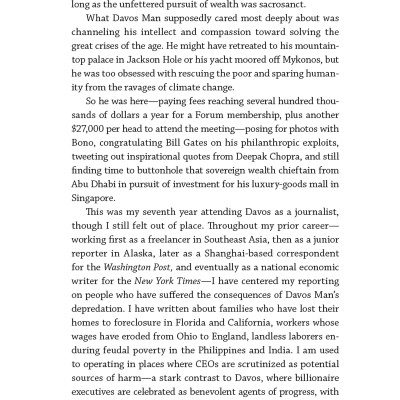 Davos Man: How The Billionaires Devoured The World
