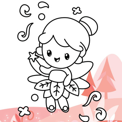 Tô Màu Diệu Kỳ - Cô Tiên Xinh