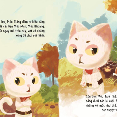 Sách Có Một Truyện Cổ Mới - Cuộc Phiêu Lưu Của Mèo Trắng