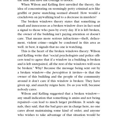 Broken Windows, Broken Business: The Revolutionary Broken Windows Theory: How The Smallest Remedies Reap The Biggest Rewards