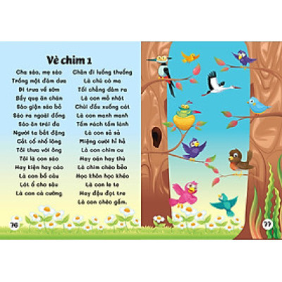 Đồng dao cho bé - Các trò chơi dân gian - Các câu hát vè dân gian - Bé từ 3 đến trở lên (dành cho bé tập nói)