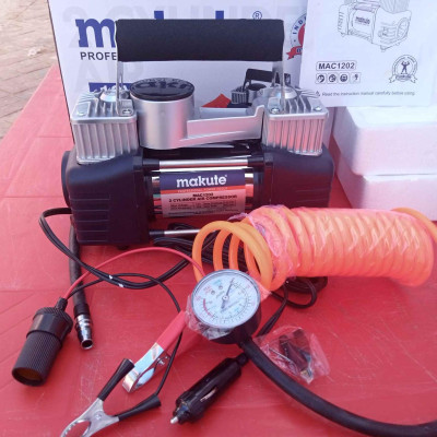 BƠM LỐP XE HƠI MAKUTE, 2 XI LANH MAC1202 - HÀNG CHÍNH HÃNG