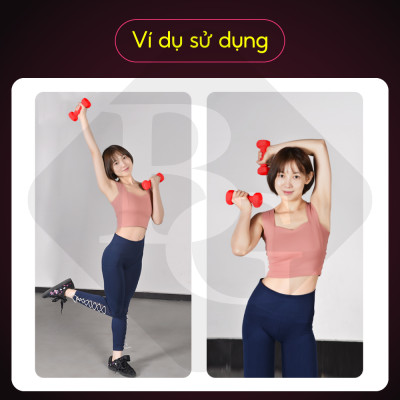 BG Bộ 2 Tạ tay 304 - 314 cao cấp 2Kg Thái Lan (hàng nhập khẩu)