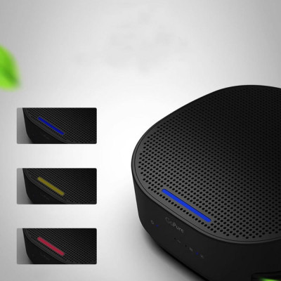 Máy lọc không khí ô tô Philips hút mùi hôi, chất gây ô nhiễm vi khuẩn, vi rút GoPure GP5301 đèn báo 3 chế độ - Hàng nhập khẩu