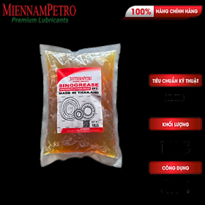 Mỡ Bôi Trơn MiennamPetro Sinogrease EP3 NLGI 3 1KG Bảo Vệ Ô Tô Công Nghiệp Cao Cấp