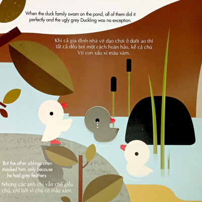 Truyện Cổ Tích Hình Nổi - Vịt Con Xấu Xí