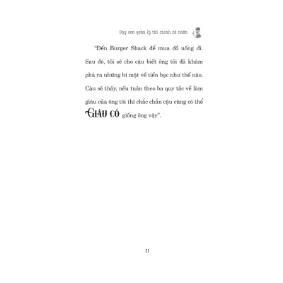 Dạy Con Quản Lý Tài Chính Cá Nhân