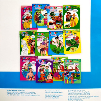 Em Tập Tô Màu Và Đọc Truyện Kho Tàng Truyện Cổ Dân Gian Việt Nam - Cây Tre Trăm Đốt