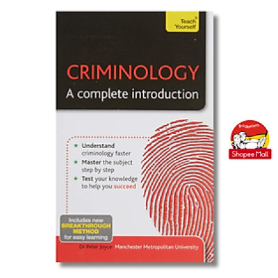Sách - Criminology: A Complete Introduction by Peter Joyce - Nonfiction / Psychology In English