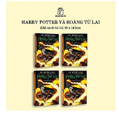 Sách - Harry Potter và Hoàng Tử Lai - Tập 6 (set 4 cuốn) - khổ nhỏ