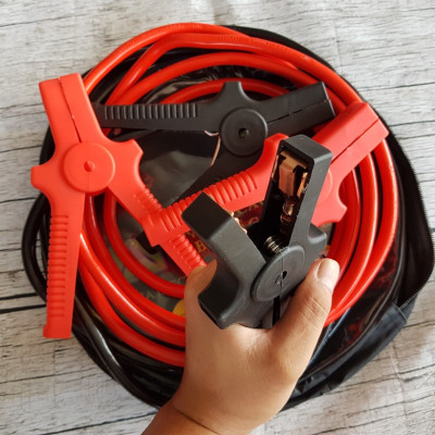 Bộ 2 dây câu bình ắc quy ô tô 600amp lõi đồng 8mm dài 3m