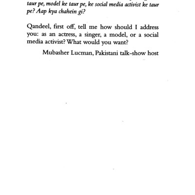 A Woman Like Her: The Short Life Of Qandeel Baloch