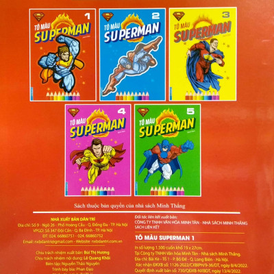 Tô Màu Superman - Tập 1