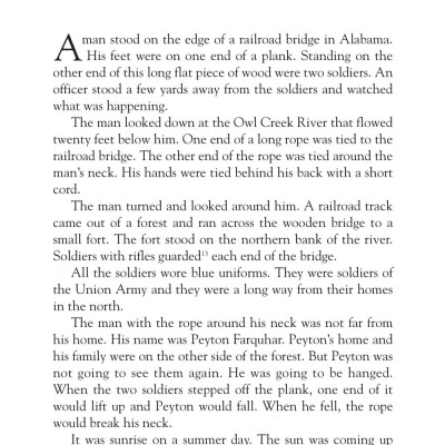 MR Owl Creek Bridge Pre Intermediate ( no CD )