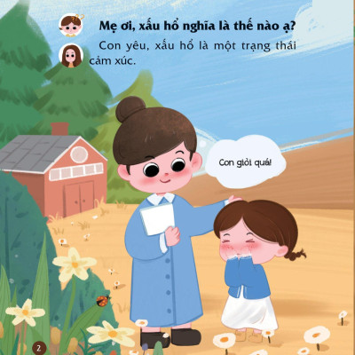 Sách Cùng Con Nuôi Dưỡng Cảm Xúc Tích Cực - Con Không Xấu Hổ