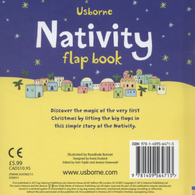Nativity Flap Book