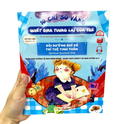 Sách - 10 Chỉ Số Vàng Quyết Định Tương Lai Của Trẻ - Bồi Dưỡng Chỉ Số Trí Tuệ Tinh Thần - Spiritual Quotient (SQ) - Ngày Mưa Không Tệ Như Mình Nghĩ! - Rainy Days Aren
