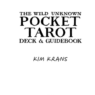 The Wild Unknown Pocket Tarot