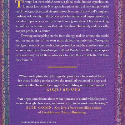 Manifesto For A Moral Revolution: Practices To Build A Better World