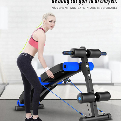 Ghế Tập Bụng Cong Muse Màu Có Chốt Gập BG SU-118 (hàng nhập khẩu)