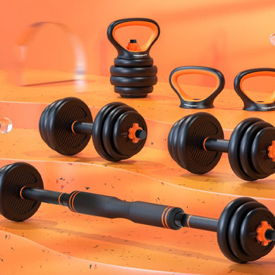 Bộ tạ đa năng 4 in 1 loại 20kg, 30kg, 40kg làm tạ tay, tạ ấm, tạ đẩy, hít đất tiện lợi T THIEN TRUONG SPORT