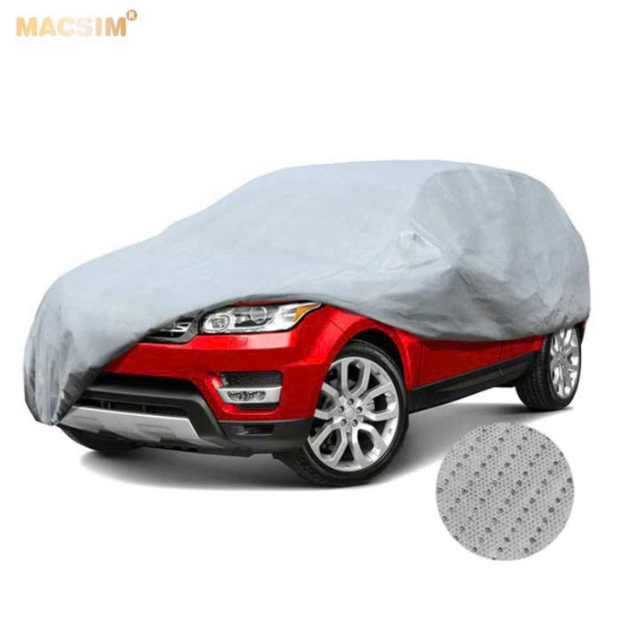 Bạt phủ ô tô chất liệu vải không dệt cao cấp thương hiệu MACSIM dành cho hãng xe ô tô 7 chỗ Ford Everest màu ghi