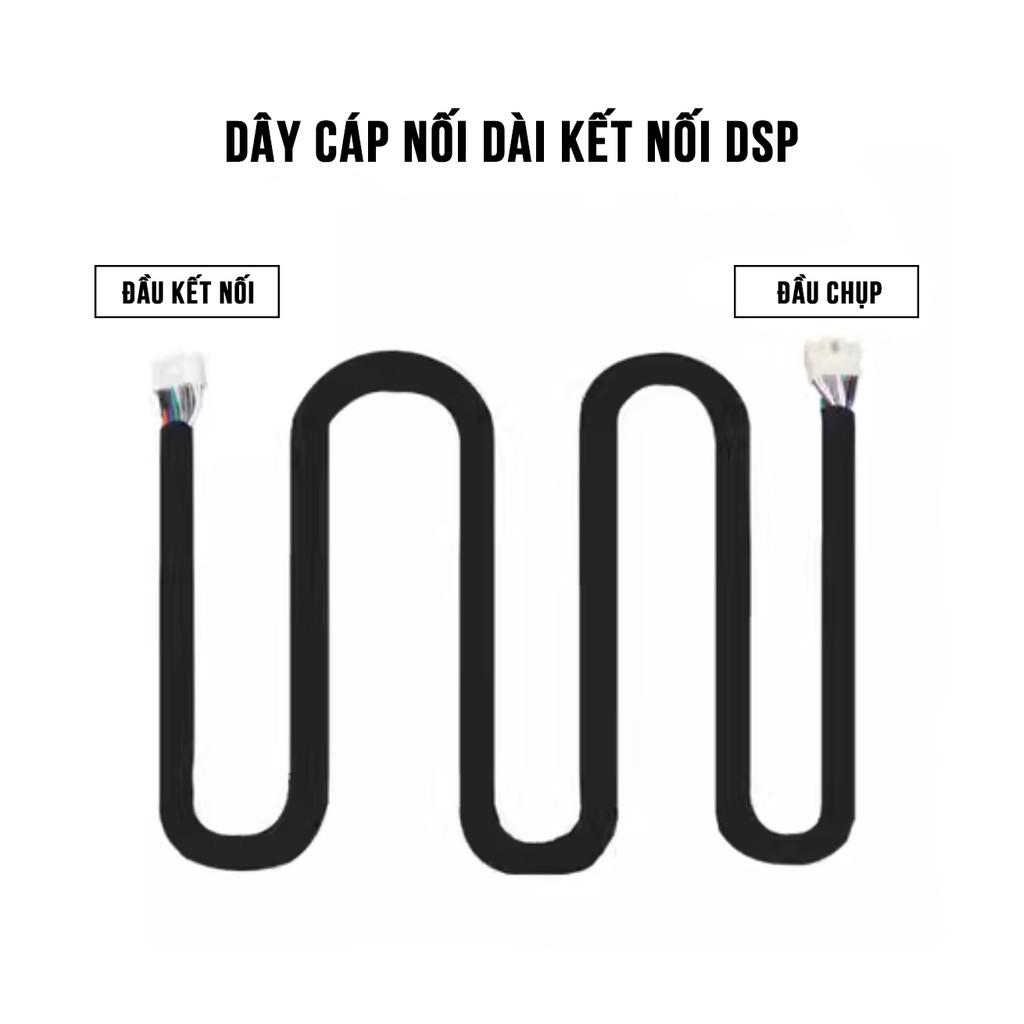 Cáp Nối Dài Cho Bộ Khuếch Đại Ô Tô DSP Chiều Dài 1.5 Mét Không Suy Hao Tín Hiệu Khi Kết Nối