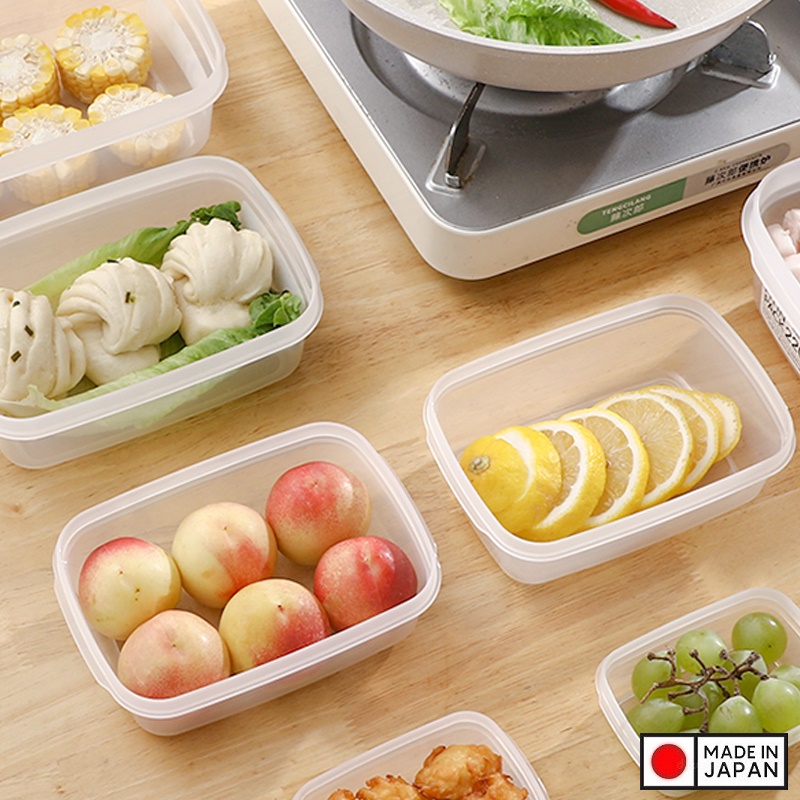 Hộp nhựa đựng thực phẩm nắp déo Fitin Pack các cỡ nội địa Nhật Bản