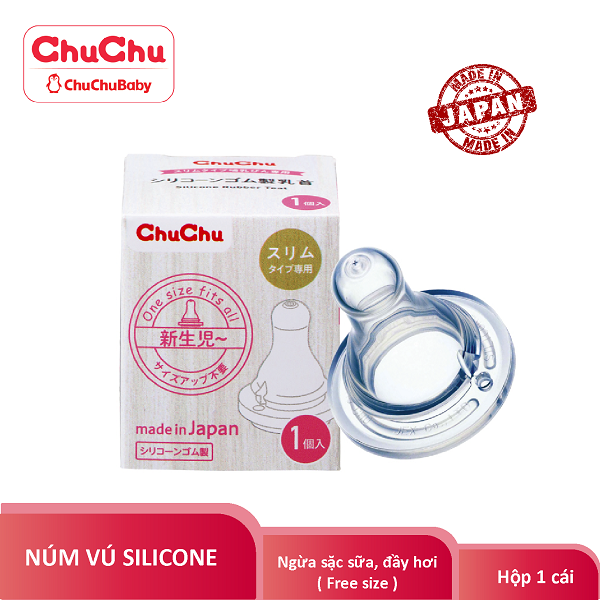 Combo Bình Sữa PPSU Cổ Thường 150ml + 1 Núm Vú Silicon (chống đầy hơi, sặc sữa) Chuchubaby