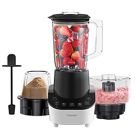 Máy xay Sinh tố cối nhựa Tritan 1,5 Lít Toshiba BL-70PS1PV - Hàng chính hãng