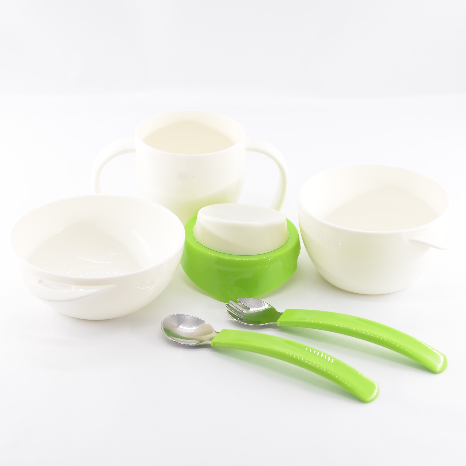 Bộ bát đĩa ăn dặm Berz - Hàng nhập khẩu