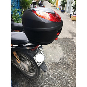 Thùng givi E250N và baga givi lắp cho xe Wave S110