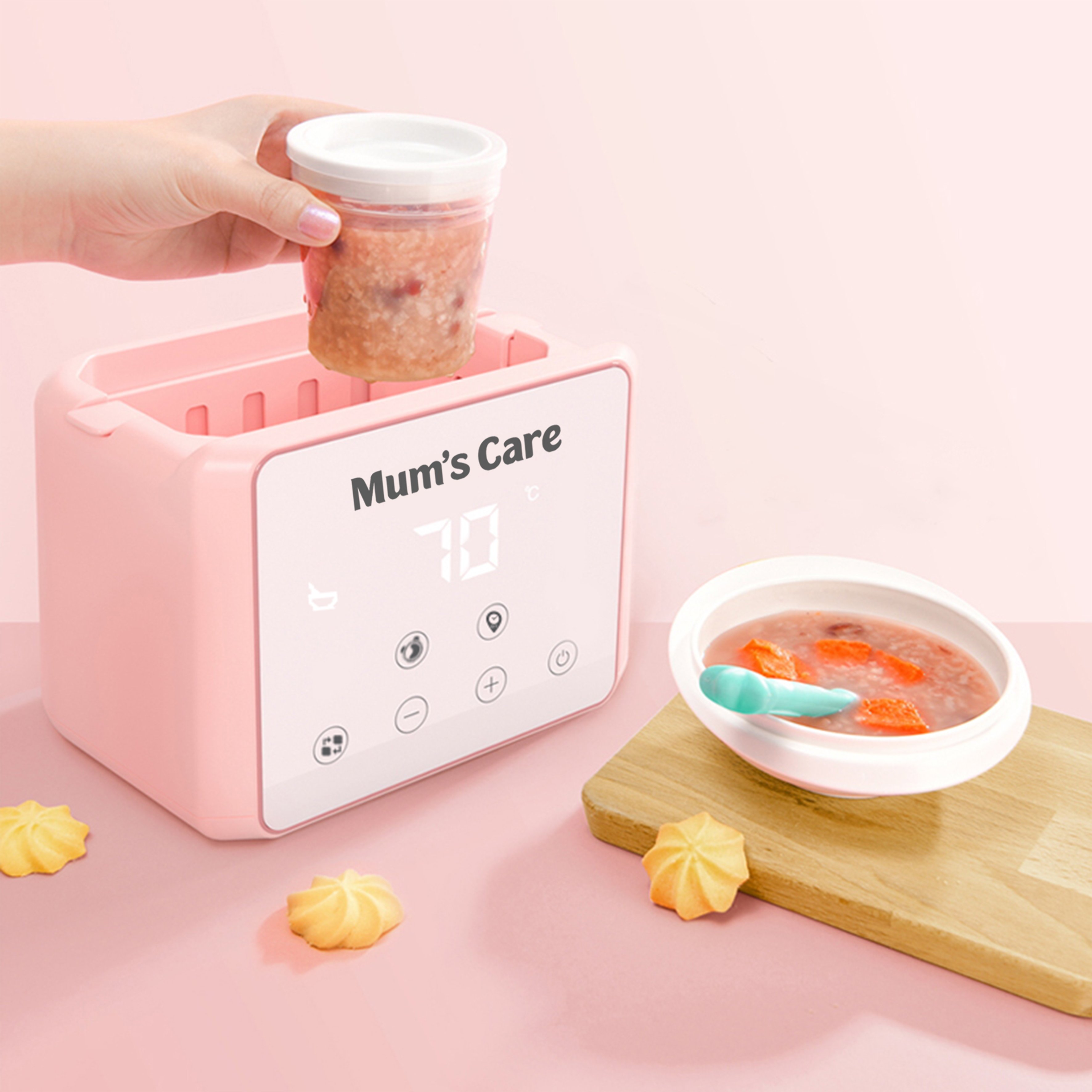 Máy Hâm Sữa - Tiệt Trùng Bình Sữa Đa Năng Mum