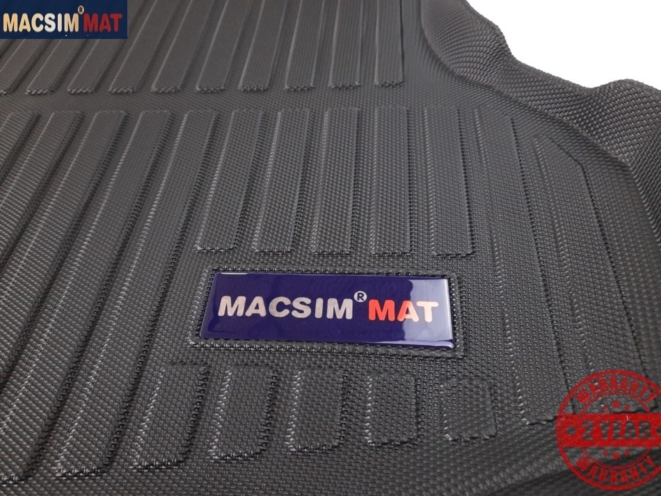 Thảm lót cốp xe ô tô Nissan X trail 2014-2017 nhãn hiệu Macsim chất liệu TPV cao cấp màu đen(088)