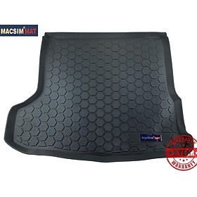 Thảm lót cốp xe ô tô MAZDA 3 / AXELA (SEDAN) 2017-2021 nhãn hiệu Macsim chất liệu TPV cao cấp màu đen (140)