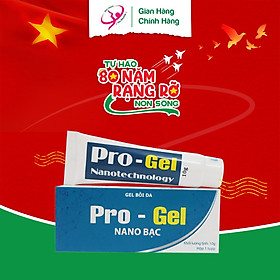Gel Bôi Bỏng, Hăm Da, Tay Chân Miệng, Mụn Nhọt, Côn Trùng Đốt, Rôm Sảy, Zona, Thủy Đậu Pro - Gel Nano Bạc