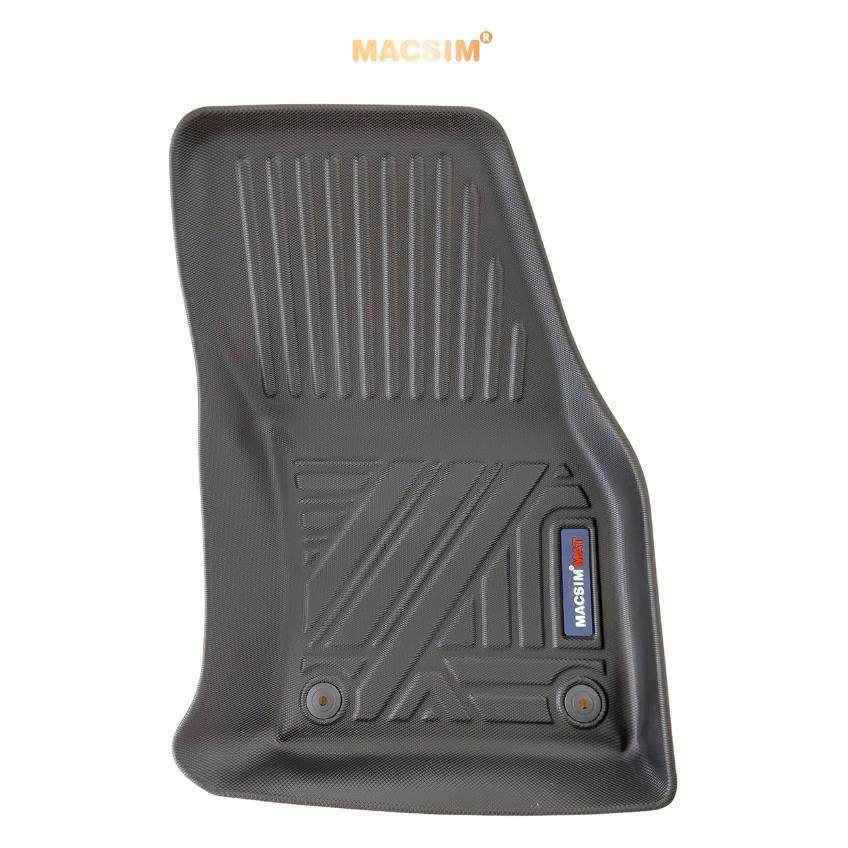 Thảm lót sàn ô tô 1 lớp (qd) cao cấp dành cho xe Skoda Kodiaq 2017 - 2023 nhãn hiệu Macsim chất liệu TPV