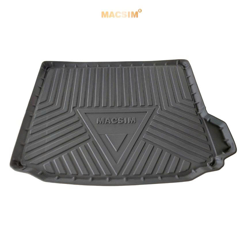 Lót cốp xe ô tô (qd) BMW X3 2018-2023 chất liệu TPV thương hiệu Macsim màu đen