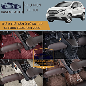[FORD ECOSPORT] Thảm Trải Sàn, Lót Sàn Ô Tô 5D 6D Thiết Kế Theo Xe FORD ECOSPORT 2020 Chống Nước, Không Mùi - MẪU DIAMOND - Hàng Chính Hãng
