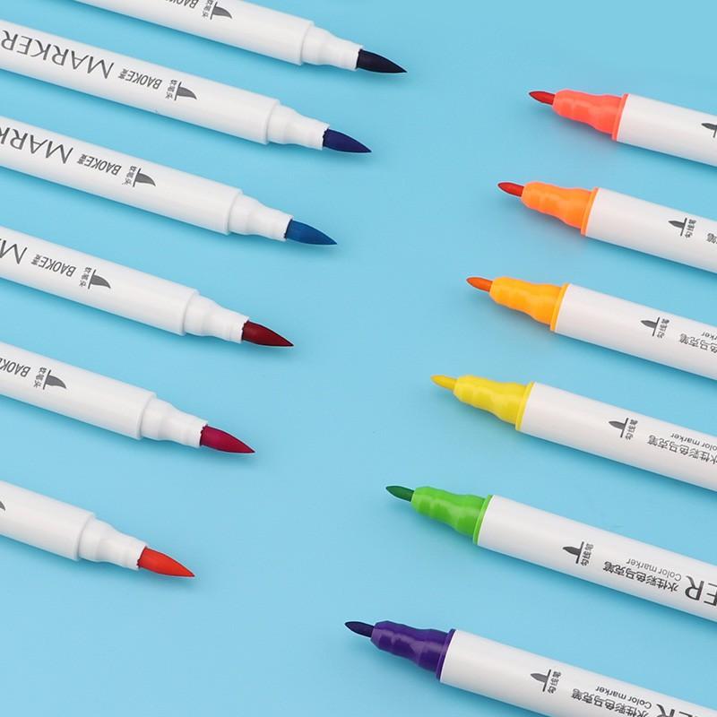 Bút Màu nước Marker Mỗi Bộ 12/18/24/36 Màu D289/BAOKE