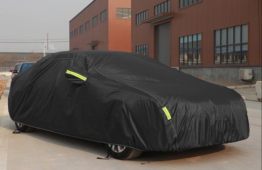 Bạt phủ ô tô Honda Accord thương hiệu Macsim sử dụng trong nhà và ngoài trời chất liệu Polyester - màu đen
