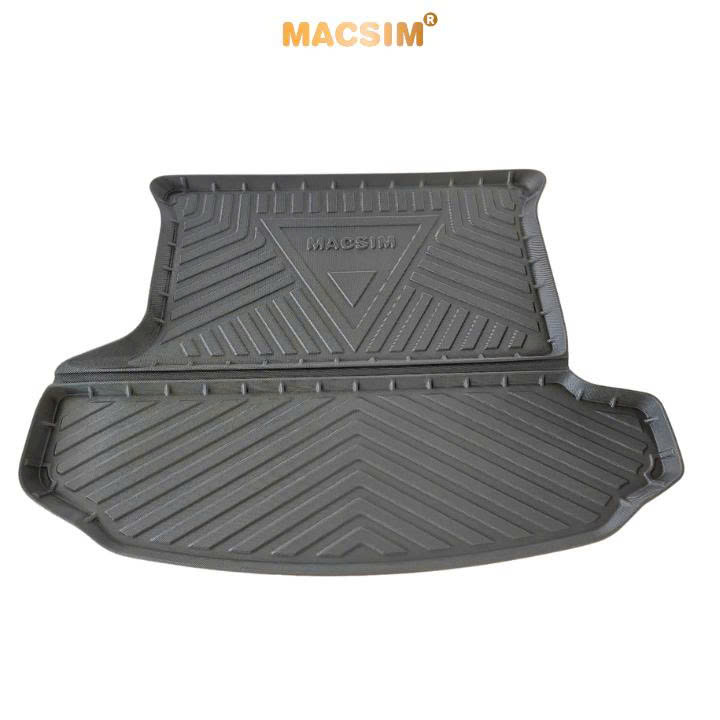 Lót cốp (qd) xe ô tô Skoda Kodiaq 2017-2023 7 seat, thương hiệu Macsim chất liệu TPV cao cấp màu đen cốp loai tốt , dày dặn