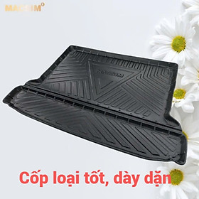 Lót cốp xe ô tô (qd) Mercedes GLB 2010 - 2022 chất liệu TPV thương hiệu Macsim màu đen