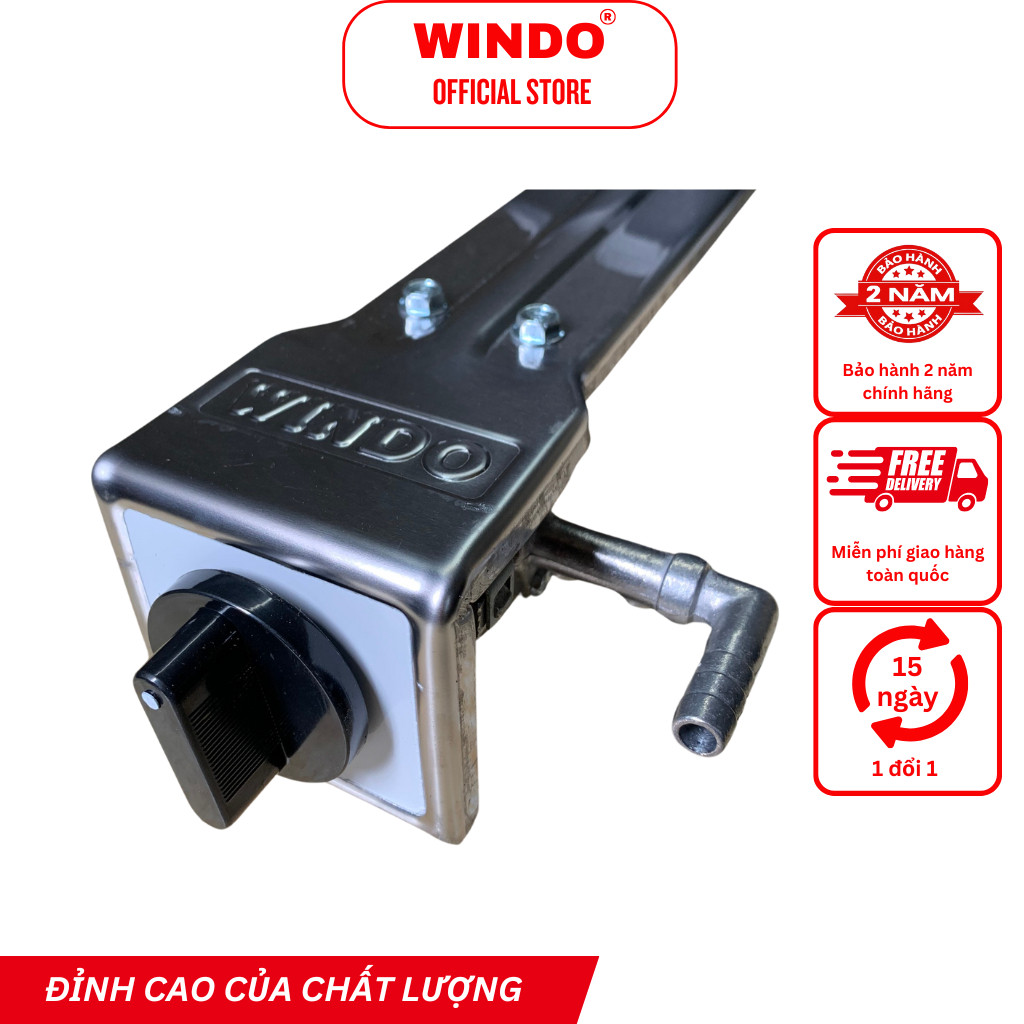 Bếp Gas Công Nghiệp Khè WINDO - 5A2 TW | Bếp gas khè lửa lớn ổ cụm cao cấp nhập khẩu- Hàng Chính Hãng
