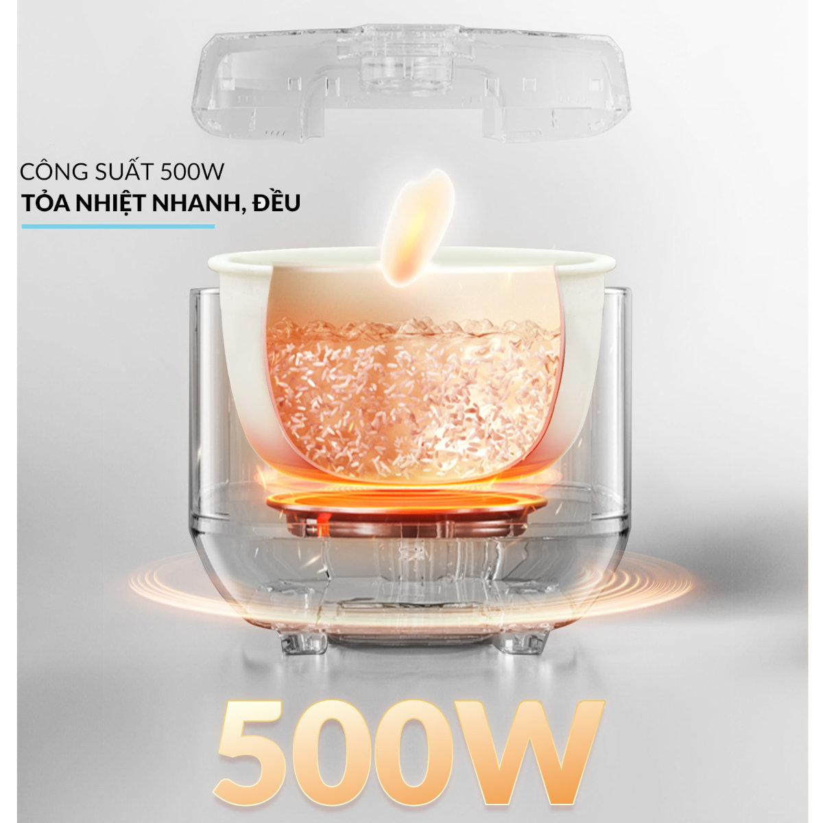 Nồi cơm điện tử ruột gốm sứ Ceramic Hàn Quốc CIM250 dung tích 1.4L, hàng chính hãng