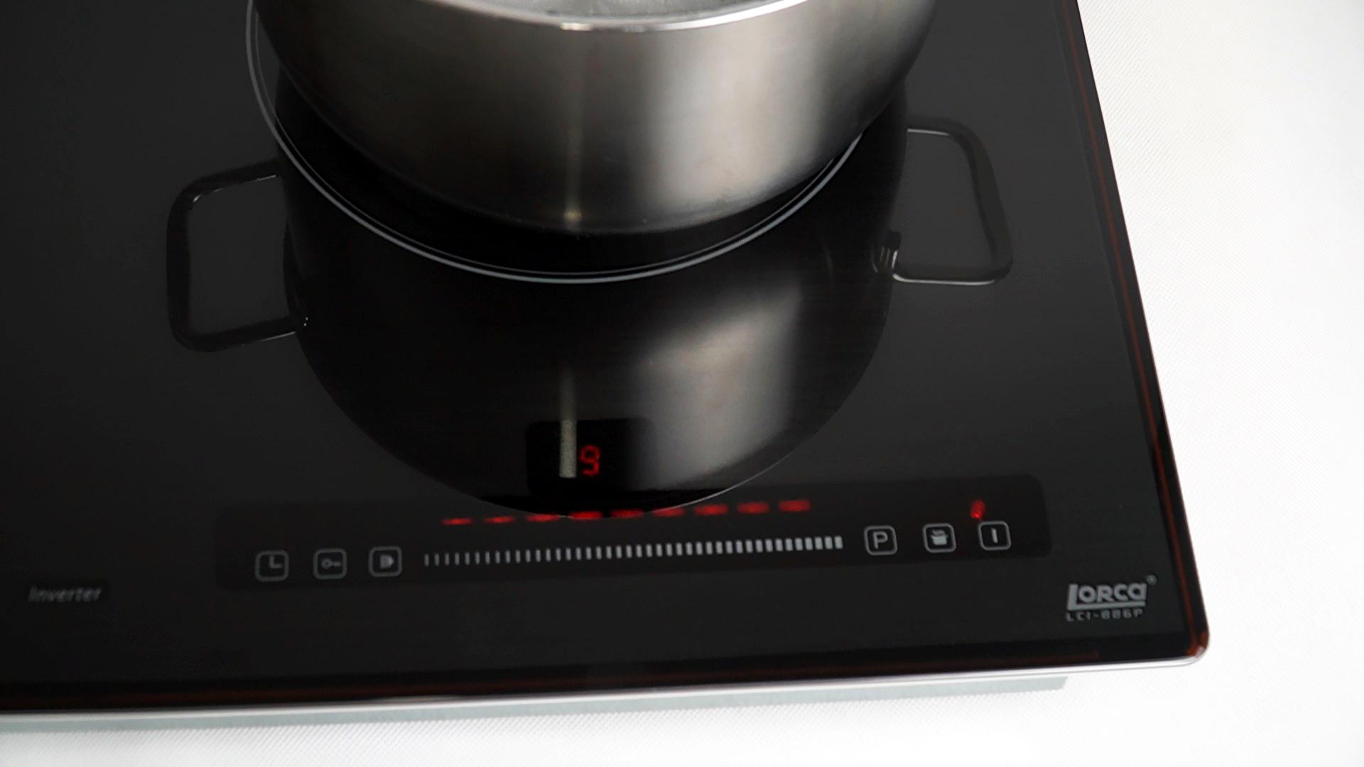 Bếp từ đôi Lorca LCI-886P- Hàng chính hãng