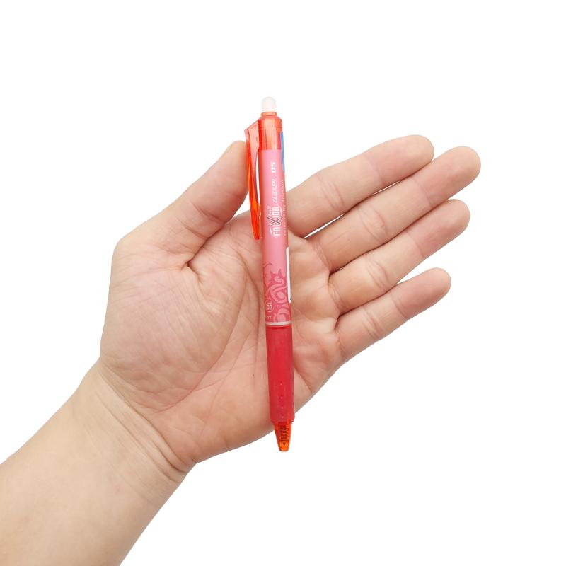 Bút Bi Bấm Xóa Được 0.5mm Pilot Frixion Clicker - Mực Đỏ
