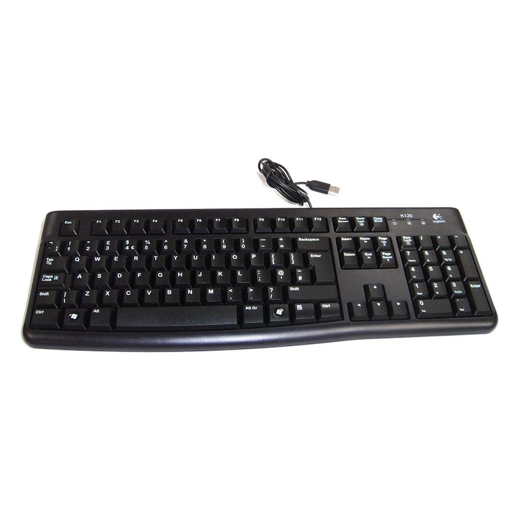 Bàn phím Logitech K120 có dây - Hàng chính hãng