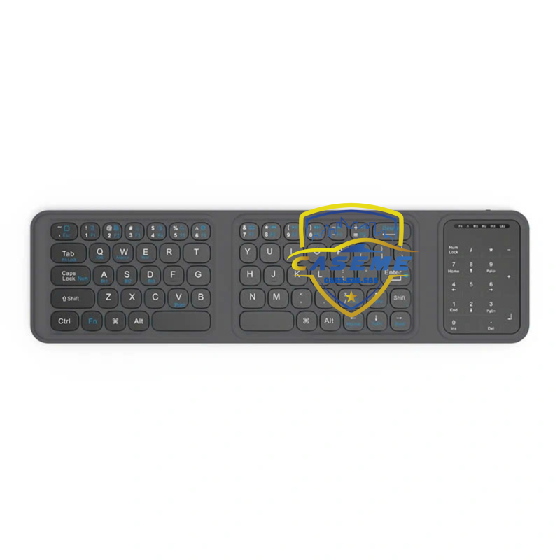 Bàn Phím Bluetooth Gập Gọn hiệu Wi WU FMK-05 – Kết Nối Nhanh V5.2, Kèm Túi Đựng & Giá Đỡ, Pin 40 Giờ – Hàng Chính Hãng