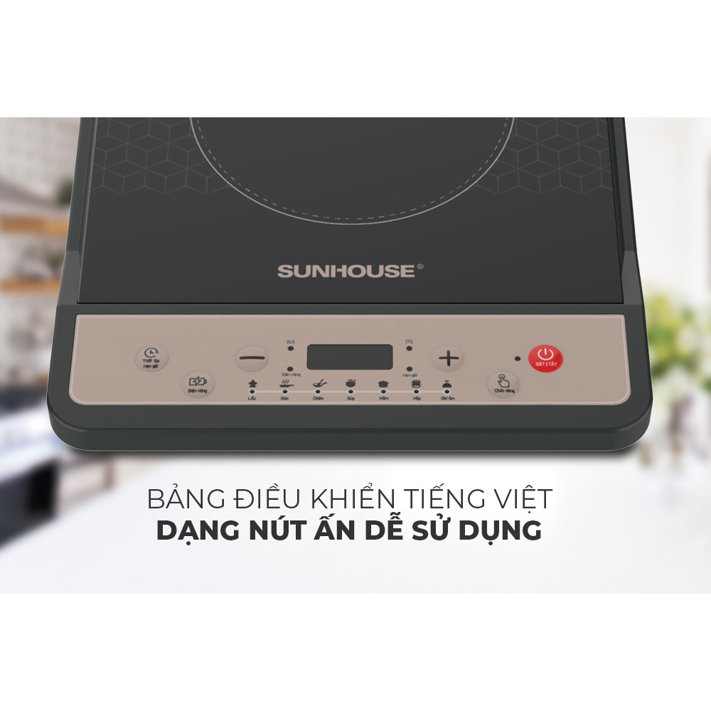 Bếp từ đơn Sunhouse SHD6160 - Hàng chính hãng